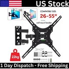 Full Motion Tv Wall Mount Bracket Swivel Tilt For 26 32 36 37 40 42 46 49 50 55 