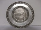 Pewter Zinn-giesser-innung Handgegossen Rein 95  Germany Town 5 1 4  Wide