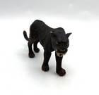 Schleich Black Panther Leopard Male Spotted Cat Animal Figure 2012 Retired 14688