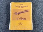 1968 Gottlieb Parts Catalog Pinball Arcade Manual Volume J Original