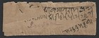  bl  India 1884 Postage Due Stampless Cover