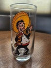 Vintage Pepsi Collector Series Glass 12 Oz Tumbler Set Of 2 1975 Poncho No Chips