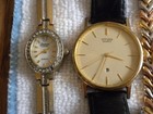 Huge 25 Watch Lot For Parts repair Citizen Fossil Bauer Elgin Benrus Helbros