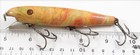 Vintage Pflueger Scramble Finish Glass Eye Palomine Lure Pal-o-mine Rare A2