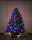 7 5 Ft  Yorkshire Twinkling Fir Led Pre-lit Artificial Christmas Tree T35 Home D