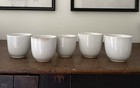 Antique vintage Ironstone Ceramic Handleless Cups   Set Of 5