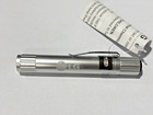 Lg Led Pocket Flashlight Pen     Stylus Tip  Clip-on     Silver Mini Pocket Light