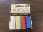 Super Rare Baron Miniature Poker Chips 100 Quality Plastic Interlocking 1950 s