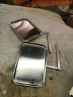 2 Vollrath Stainless Steel Medical Dental Utility Tray 19  X 12 5  Swing Out Sys