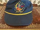 Vintage Miller High Life Hat Strap Witch Blue Universal Girl On The Moon Beer