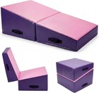 Gymnastics Mat Incline Tumbling Mats Folding Foam Cheese Mat For Home Exercise