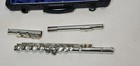 Armstrong 102 Flute Usa Silver Plated C Foot Closed Hole Offset G With Selmer