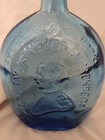 Empire Glass Works George Washington General Taylor Cobalt Blue Embossed Bottle
