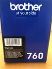 Brother Tn-760 Tn760 Genuine High Yield Toner Cartridge     please Read Desc   