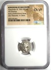 Greek Macedon Alexander The Great Ar Drachm Zeus Coin 336-323 Bc - Ngc Choice Vf