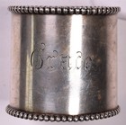 Extra Wide Gorham 3103 B Sterling Napkin Ring 1907 Grace