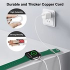 2026 Upgraded Apple Watch Magnetic Fast Charger Cable 3 3ft For Iwatch Series