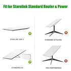 Starlink Gen 3 Mount Starlink V3 Mesh Router Wall Mount   Power Supply Brackets