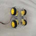 4wd Robot Car Chassis Kit For Arduino   Raspberry Pi  assembeled 