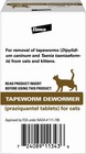 Elanco Tapeworm Dewormer Tablets For Cats And Kittens Over 6 Weeks  3 Count
