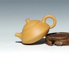 Chinese Yixing Tea Pot Zisha Duan Clay Marked Kungfu Tea Pot 110ml For Puer Tea