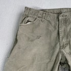 Dickies Mens 32x32 Original Fit Denim Work Pant Olive Green Casual Relaxed