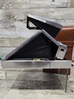 Vintage Polaroid Sx-70 Land Camera Original Model W  Brown Leather   Case -