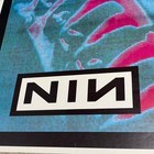 Nine Inch Nails Nin Rare Pretty Hate Machine Original 1991 Uk Import Poster Used