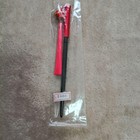 Red Plastic Hairpins Set 9 Traditional Style With Decorations