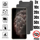 Bulk Lot Screen Protectors For Iphone 14 14 Plus Anti-spy Privacy Tempered Glass