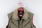 Vintage 70s Streetwear Mens Large Distressed Flannel Lined Quilted Vest Jacket
