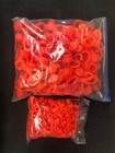 Paintball Fill Nipple Covers-wholesale- 100 Pack  100 Thread Savers -free Ship
