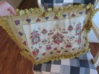 French Chic Old World Needlepoint Pillow Aubusson Style Pillow Cover 27x18