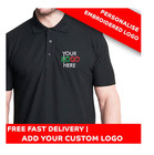 Custom Polo Shirt Custom Text And Logo Embroidered Polo Shirt