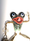 Costume Jewelry 10 Cynthia Chuang Porcelain Frog With A Basket Brooch Pin