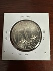 Rare Vintage Silver Round  1 Oz Morgan Dollar - Trade Unit No Stars Around