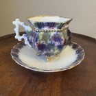 Vintage antique Four Footed With Saucer