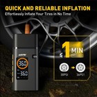 Tire Inflator Car Air Pump Compressor Electric Portable Auto 12v Volt 150 Psi