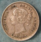 1893 Canada Silver 5 Cents High Grade World Coin  545