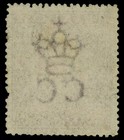 Trinidad 1869 5s Qv Perf 14 sg87  Fu Saving Bank Cancel   Cat   95