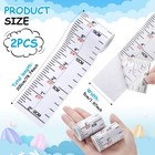 2pack Height Indicator Tape Ruler  Growth Chart Wall  Children s Height Chart   