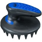 Tough1 Great Grips Cone Curry Comb With Handle Rubber Horse Grooming Tool