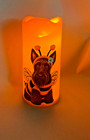 Halloween    bumblebee Scottie    Led Candle