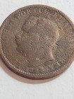 1886 Portuguese India 1 4 Cuatro De Tanga Coin - Lot Bt671