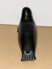 Vtg Signed Carved Soapstone Inuit Eskimo Seal Sea Lion Art Statue Sculpture 1977