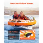 Uimoso Towable Tube For Boating 1-2 Riders Boating Tubes Towable Water Sport
