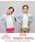 Miss Popular Girls 6 Pack Dolphin Shorts Cute Designs Comfy Cotton  Sizes 7 8-14