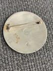Vtg Taxco Mexico Sterling Silver Turquoise Inlay Pin Brooch 2    15 32g