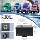 5 Gallon Hydraulic Fluid Reservoir Tank With Outlet 0 75  Fnp   Inlet 1 5  Fnpt