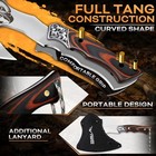 Camping Hatchet With Nylon Sheath  Survival Axe Viking Axes For Outdoor Splittin